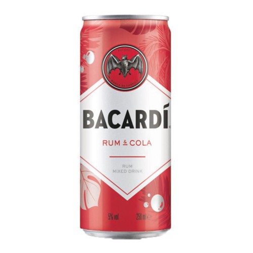 Bacardi Rum & Cola 0.25l (EINWEG)