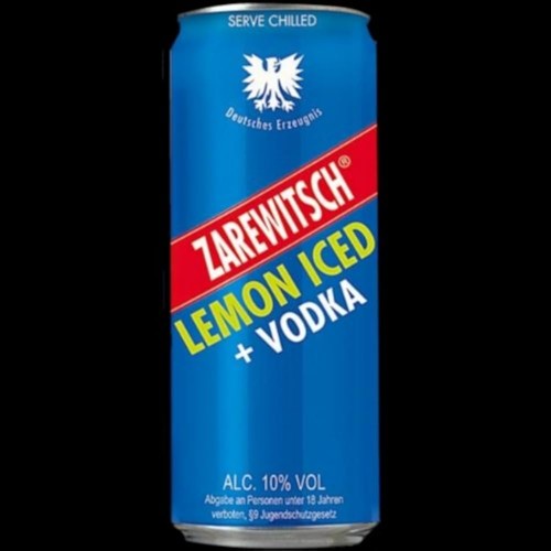 Zarewitsch Vodka Lemon 0.25l (EINWEG)