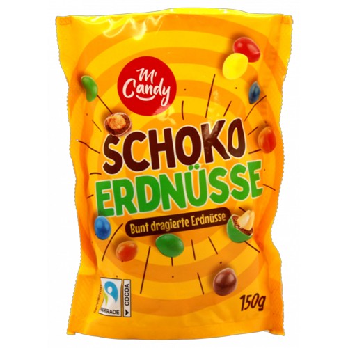 M´CANDY Schoko Erdnüsse 150g 