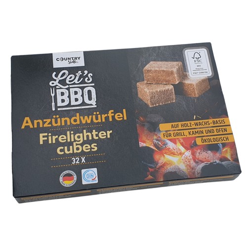 Countryside Grillanzünder 32 Würfel 180g