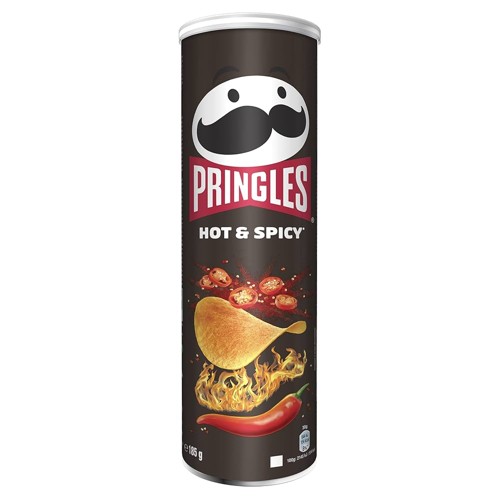 Pringles Chips Hot & Spicy 185g 