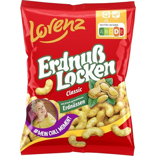 Lorenz Erdnusslocken Erdnüsse 120g 