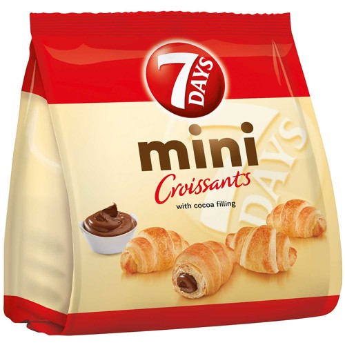 7 Days Mini Croissants Kakao 185g 
