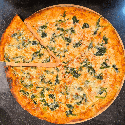 Pizza Spinat