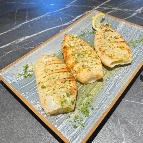 Gegrillte Calamari