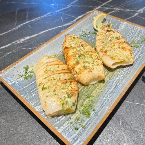 Gegrillte Calamari