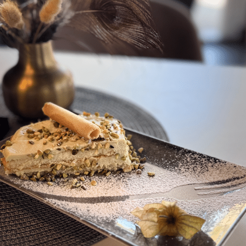 Hausgemachtes Pistazien Tiramisu (120g)