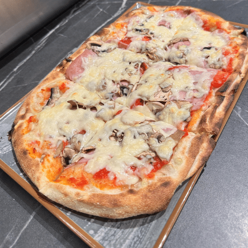 Pinsa Prosciutto e Funghi