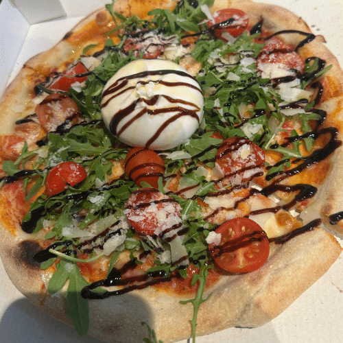Pizza Burrata Gourmet