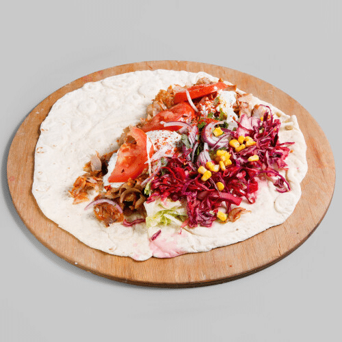 Dürüm mit Dönerfleisch