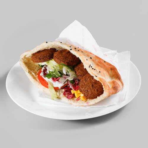Falafel im Brot