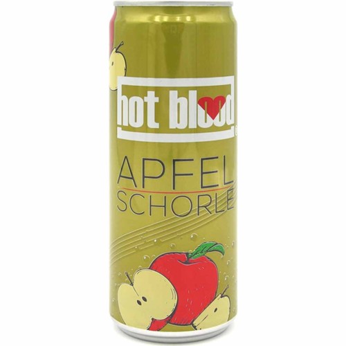 hot blood Apfelschorle 0.33l (EINWEG)
