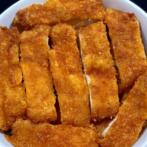 Gebratenes Hähnchenschnitzel  13
