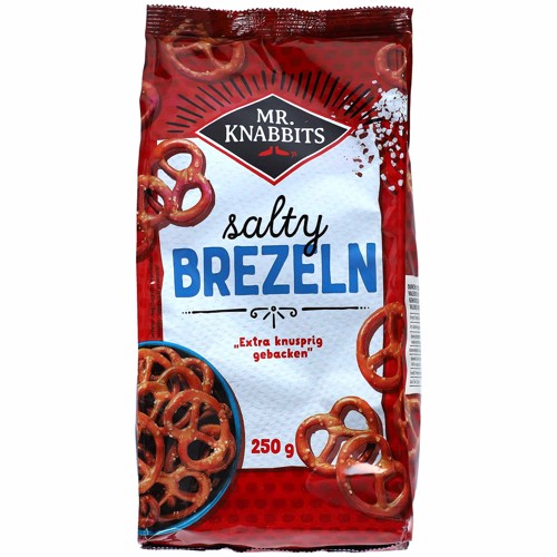 Mr Knabbits Salty Brezeln 250g
