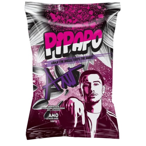 Pipapo - Amo Sonnenblumenkerne - Popcorn Geschmack 100g