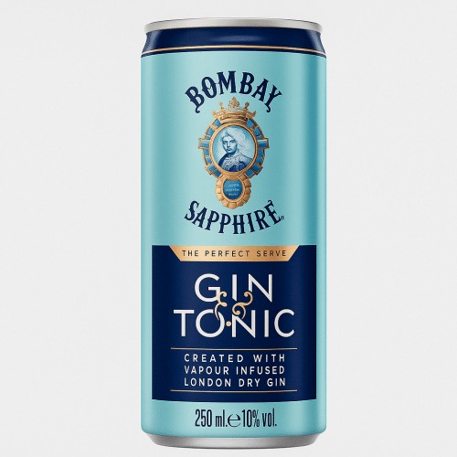 Bombay Sapphire Gin & Tonic 0.25l (EINWEG)