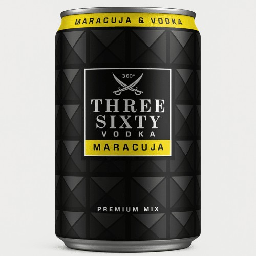 Three Sixty Vodka Maracuja 0.33l (EINWEG)