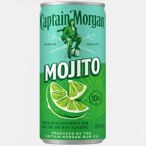Captain Morgan White Mojito 0.25l (EINWEG)
