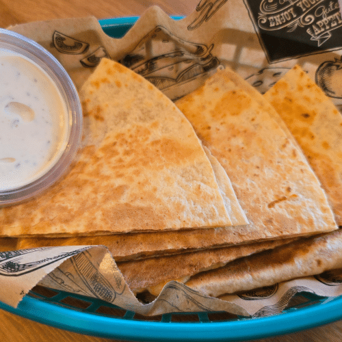 Quesadillas Nino (vegan)