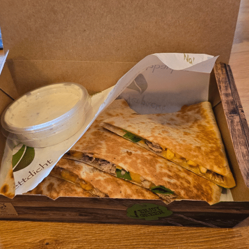 Quesadillas Patata Vegan
