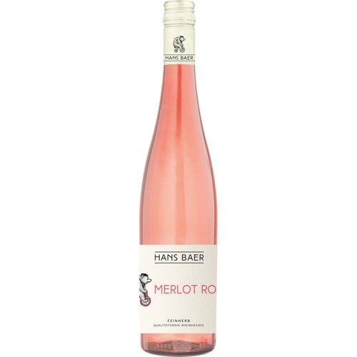 Hans Baer Merlot Rosé Roséwein 0.75l