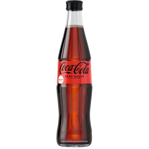 Coca Cola Zero Glas 0.4l (MEHRWEG)