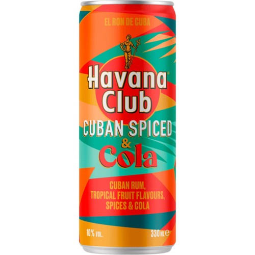 Havana Club Cuban Spiced & Cola RTD 0.33l (EINWEG)