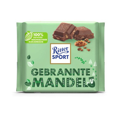 Ritter Sport Gebrannte Mandel Schokolade 100g