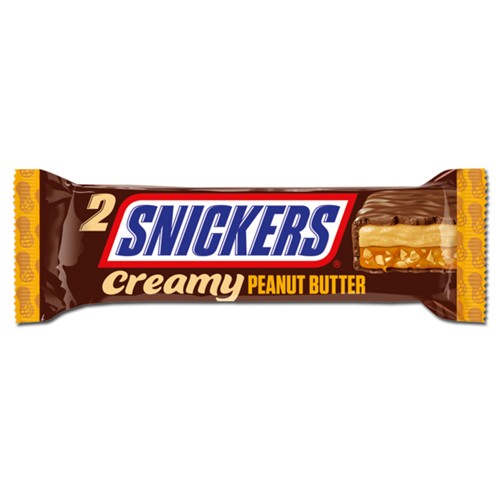Snickers 2 Creamy Peanut Butter 36.5g