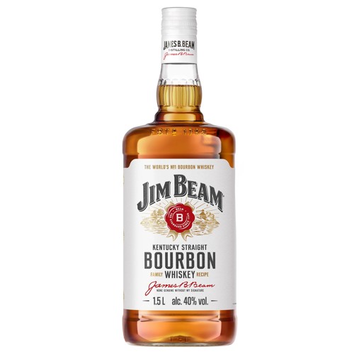 Jim Beam White Kentucky Straight Bourbon 1.5l