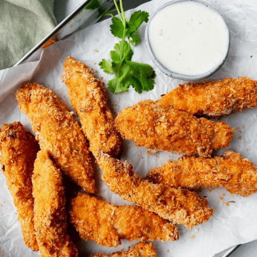 Chicken Strips (15 Stück, scharf)