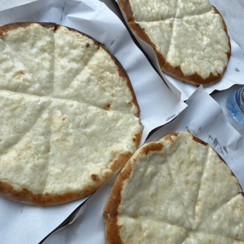 Manakish mit Akkawi-Käse
