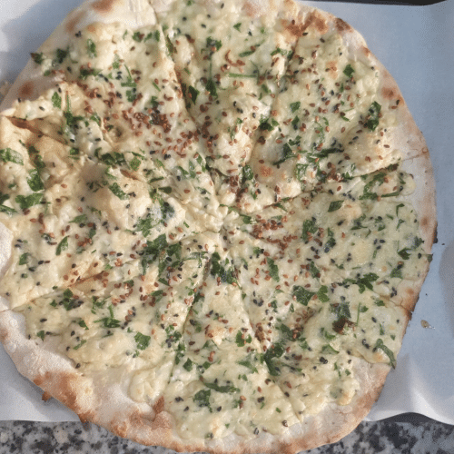 Manakish mit syrischem Käse