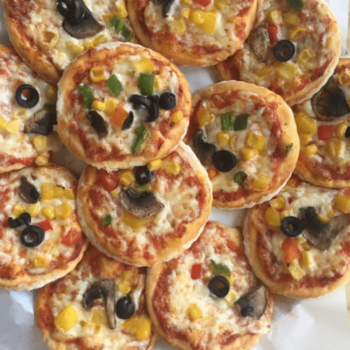 Minis Pizza Gemüse