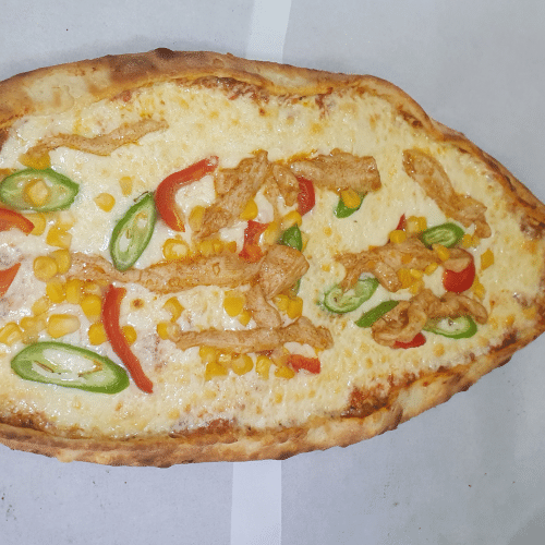 pide mit Hähnchen