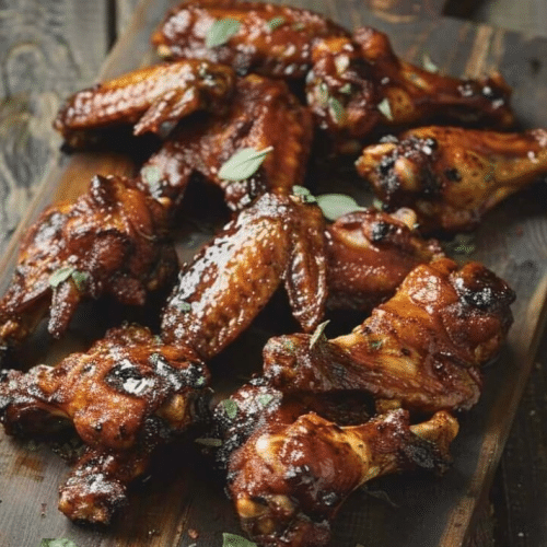BBQ Chicken Wings (8 Stk.)