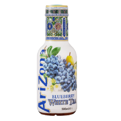 Arizona Weißer Tee Blaubeere 0.5l (EINWEG)
