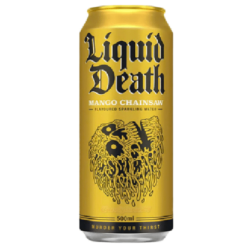 Liquid Death Mango Chainsaw Sprudelwasser 0.5l (EINWEG)