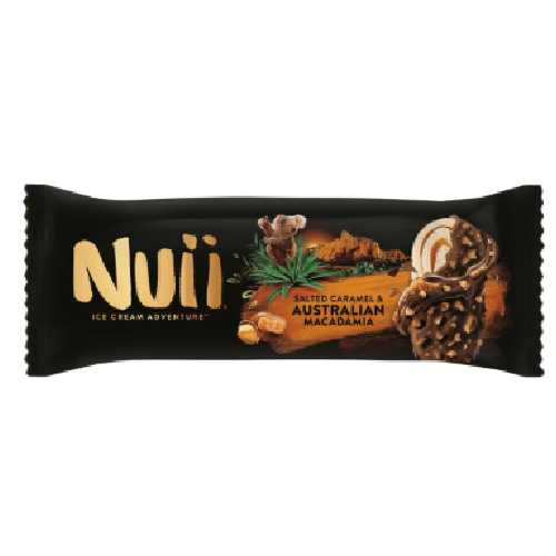 Nuii Salted Caramel & Australian Macadamia 90g