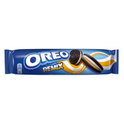 Oreo Remix Vanille & Caramell 157g