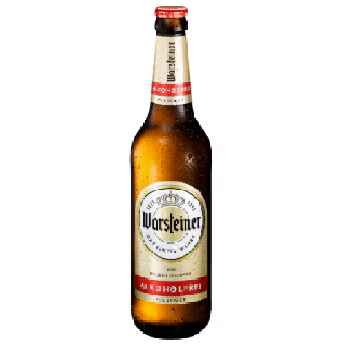 Warsteiner Pilsener Bier Alkoholfrei 0.5l (MEHRWEG)