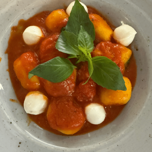 Pasta Gnocchi Mozzarella
