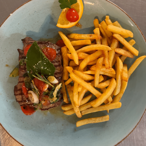Rumpsteak mit Kräuterbutter