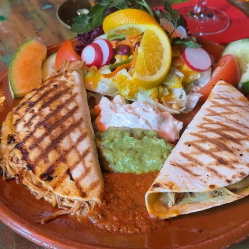 Quesadillas con Pollo