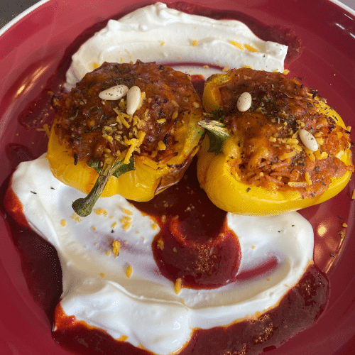 Baked Paprika Boats