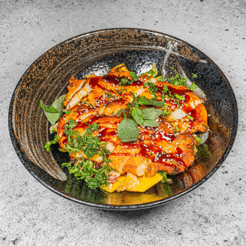Mango-Salat - Ente kross