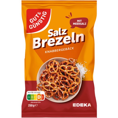 Gut & Günstig  Salz Brezeln 250g