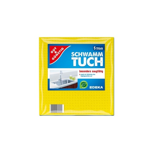 Schwammtuch 18x20cm GUT & GÜNSTIG 150g