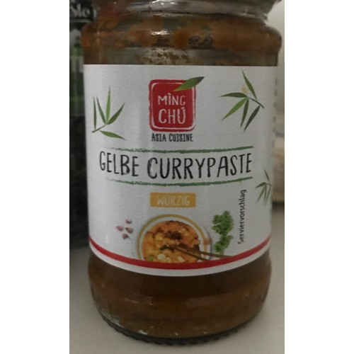 MING CHU  Gelbe Currypaste 114g
