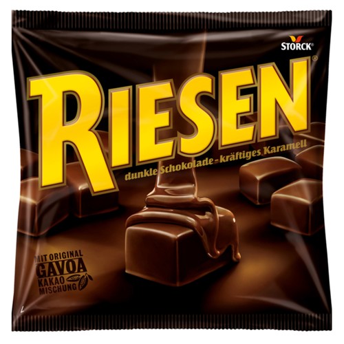 Storck Riesen Schokoladen-Karamell-Bonbon Beutel 105g
